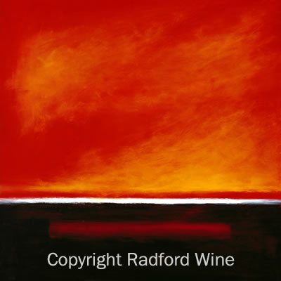 Composition with Red, Black and White